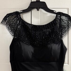 Beautiful cocktail dress black sz 6